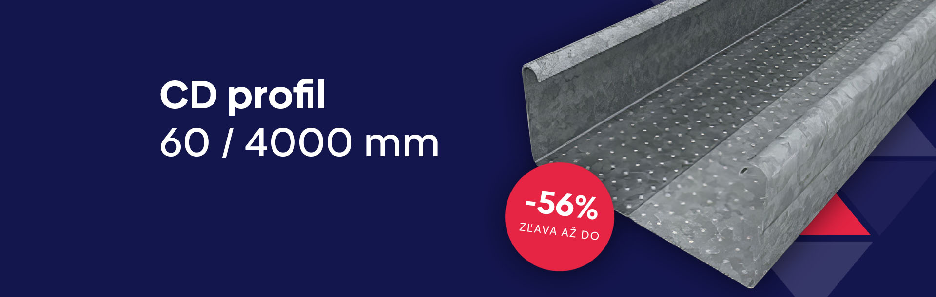 CD profil 60 / 4000 mm